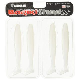 Señuelo Gan Craft Bariki Shad 18g (x4)